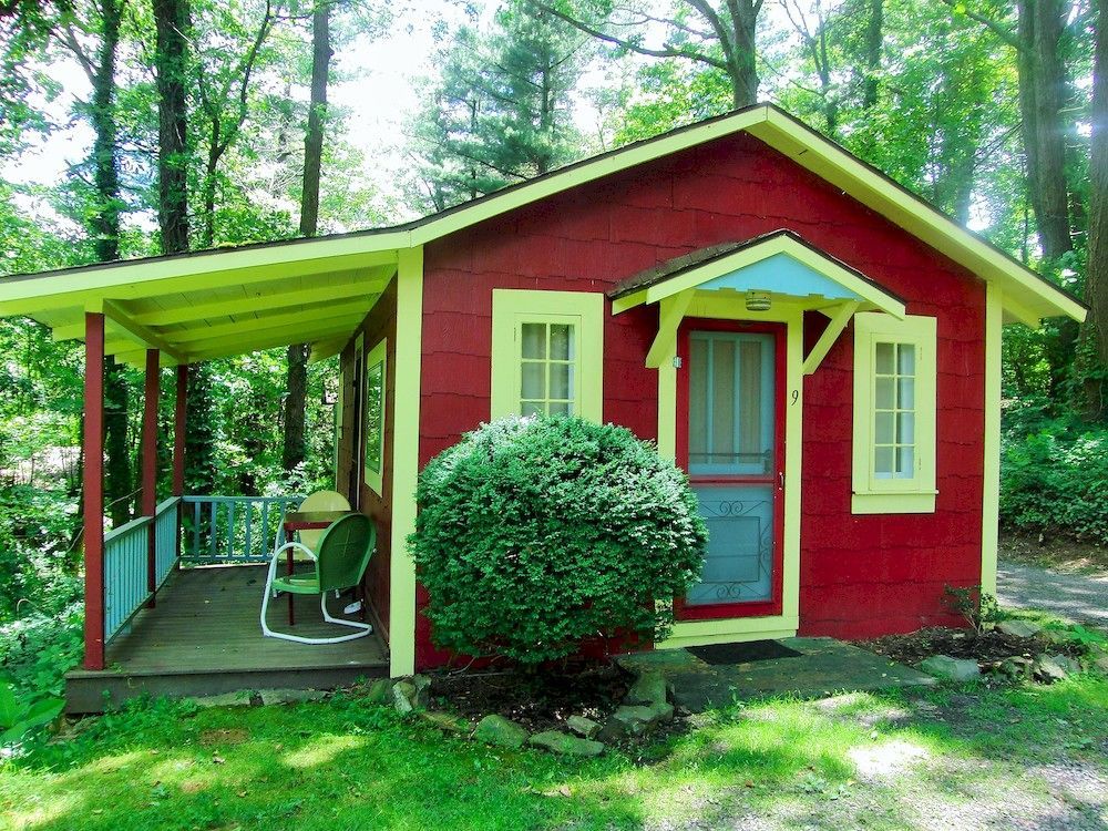 The Pines Cottages Woodfin Buitenkant foto